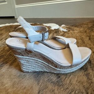 Charles by Charles David Jute Wedges Size 9.5